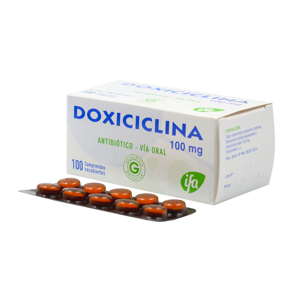 Precio de medicamento doxiciclina