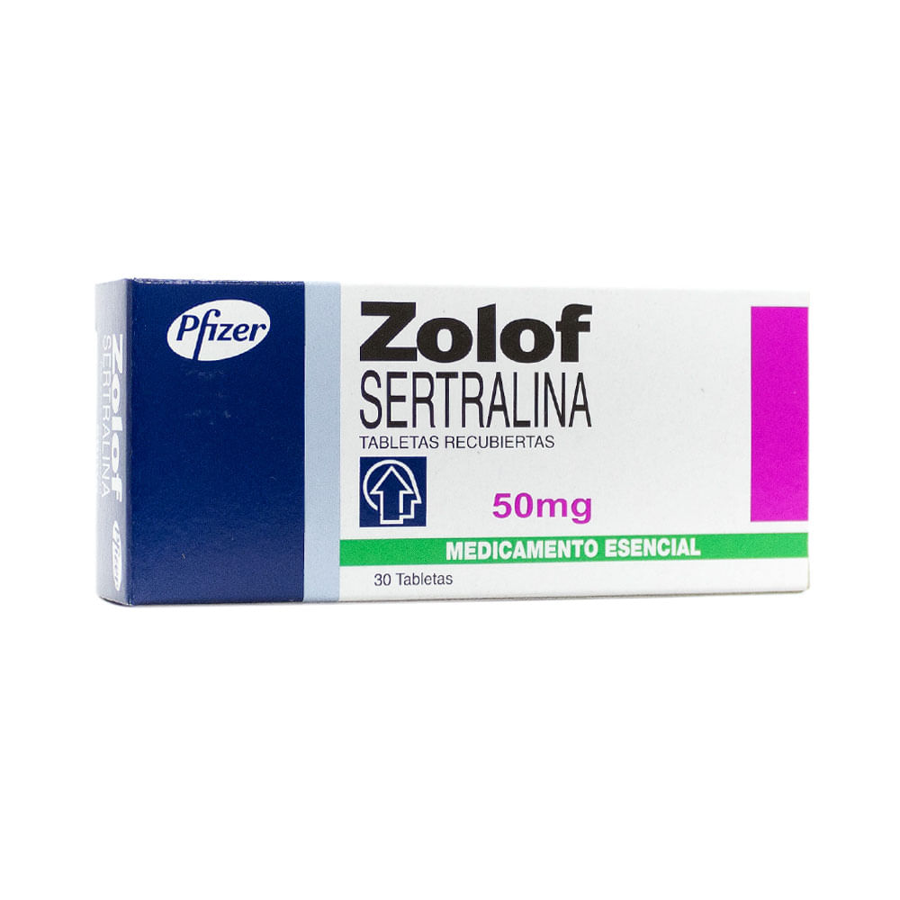 Zoloft 50mg 60 comprimidos