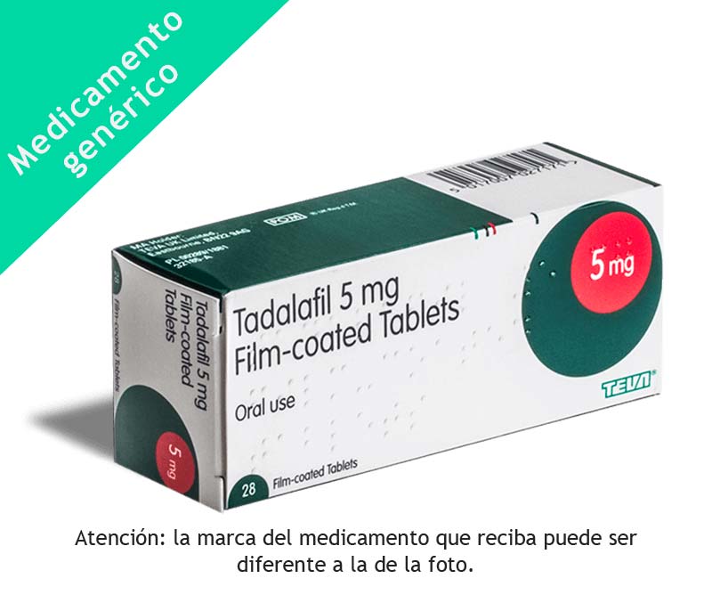 Tadalafil 5mg precio