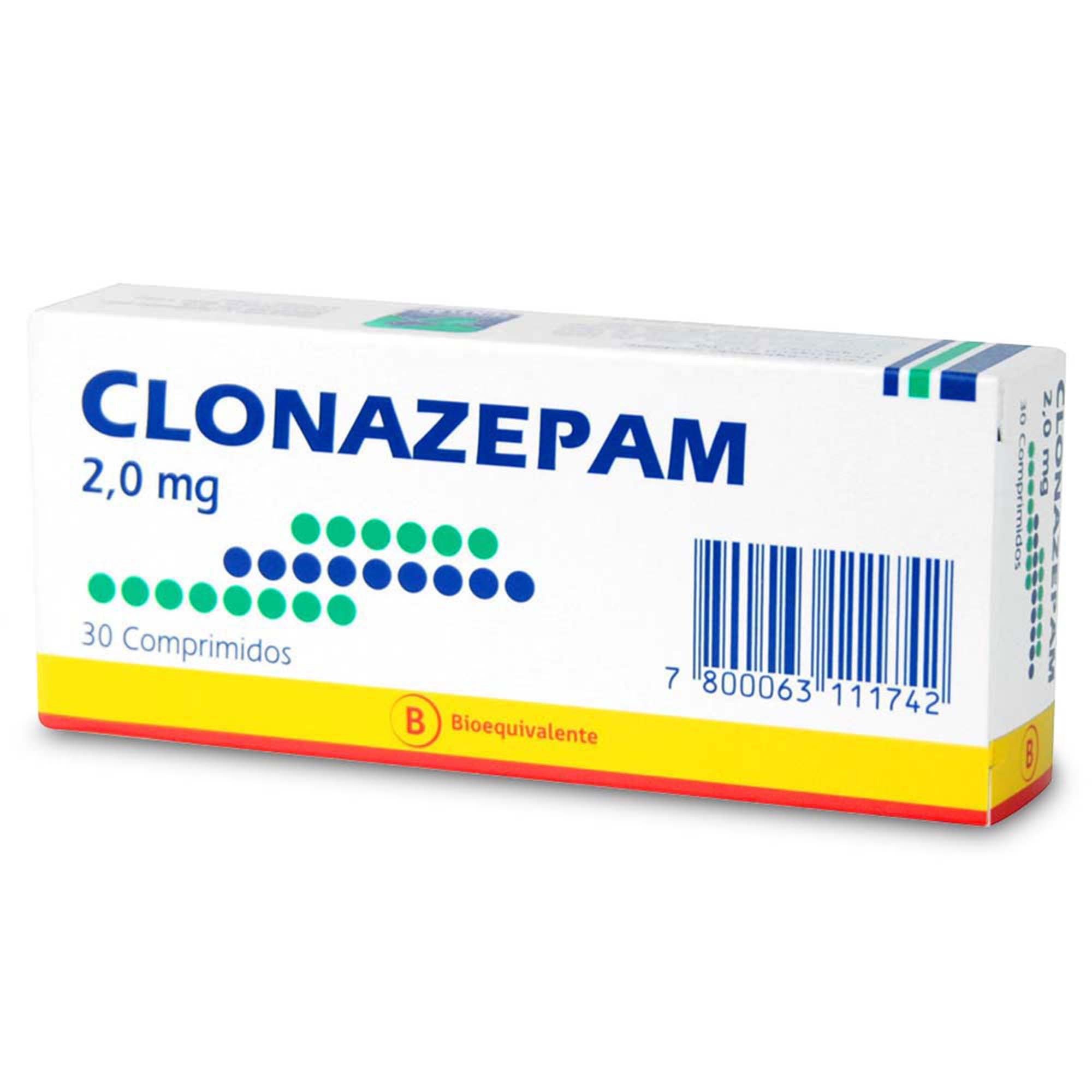 Clonazepam 2mg precio