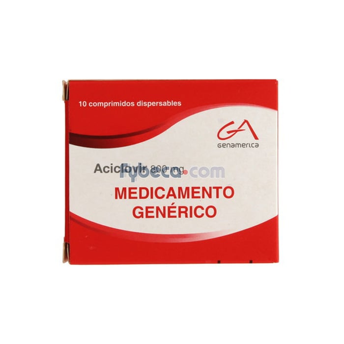 Precio de aciclovir 800 mg