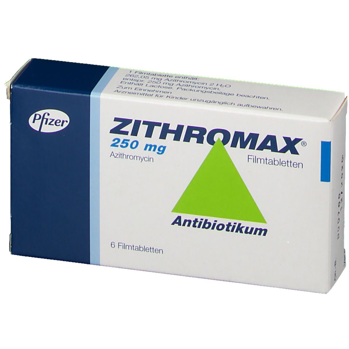 Zithromax 250 Mg Cpr 6