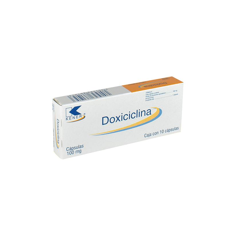 Costo de doxiciclina 100 mg