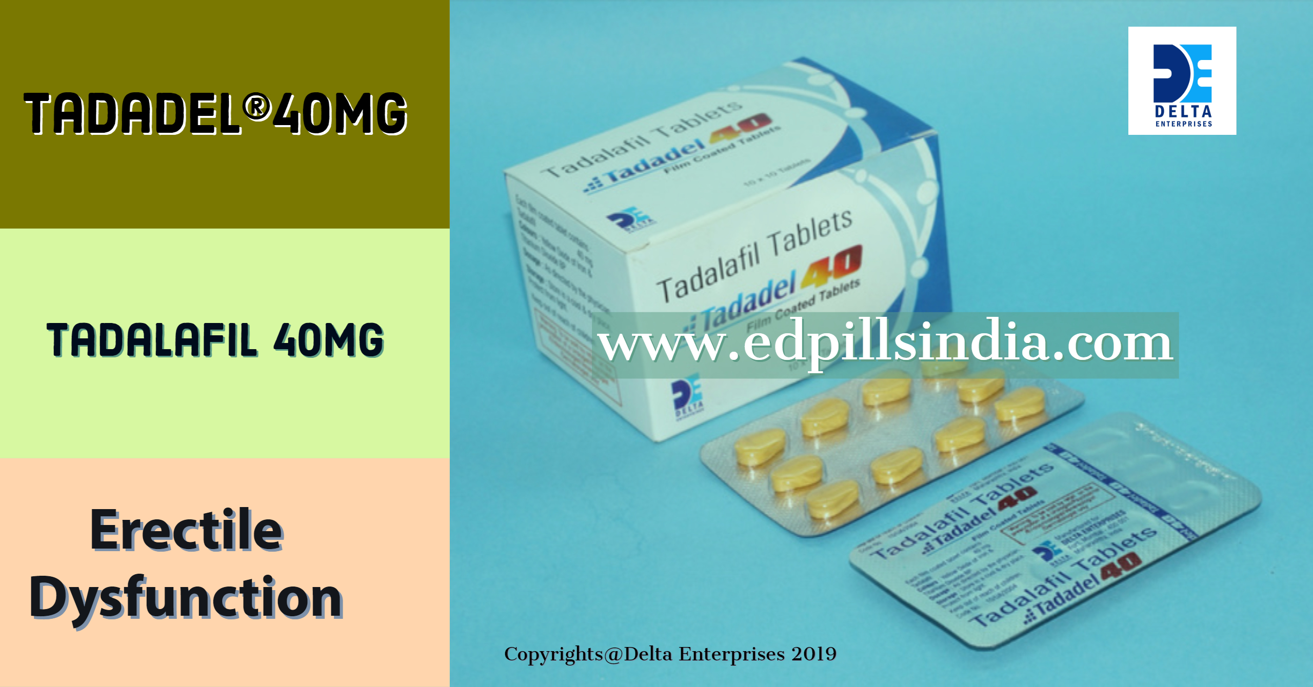 Tadalafilo cinfamed 40 mg