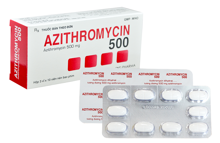 azithromycin 500 mg x 2