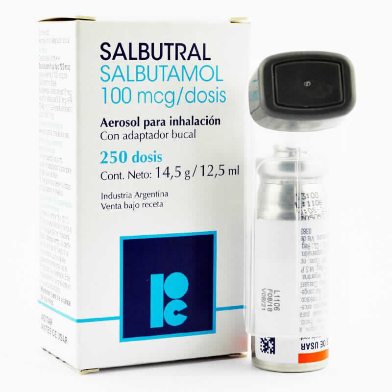 Spray de salbutamol precio