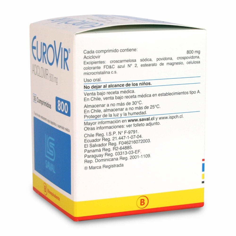 Aciclovir comprimidos receta