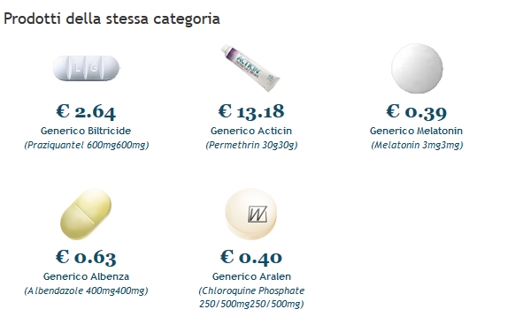 Mebendazole en línea