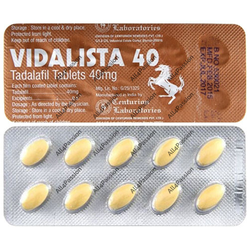 Tadalafilo 40 Mg