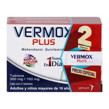 precio de vermox plus infantil