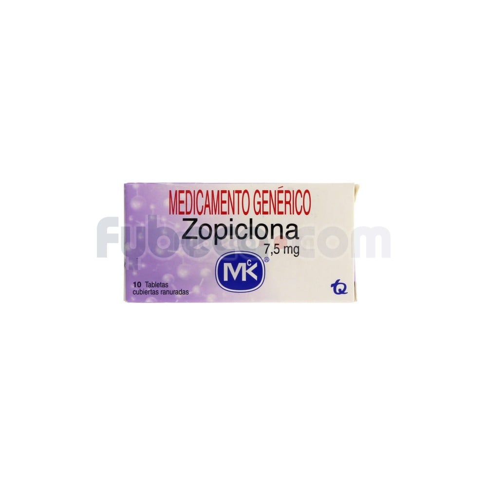 Precio de zopiclona 7.5