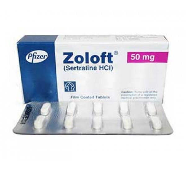 Zoloft Tabletas 50 Mg