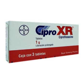 Precio Cipro Xr 1g