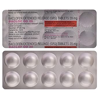 Baclofen tableta