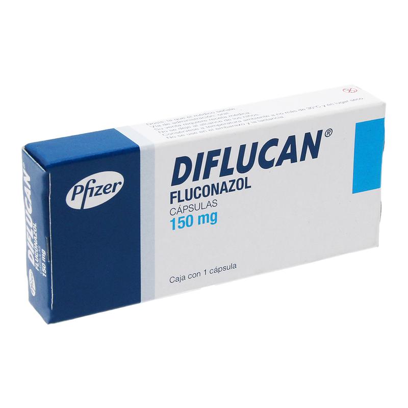 Diflucan capsulas 150 mg precio