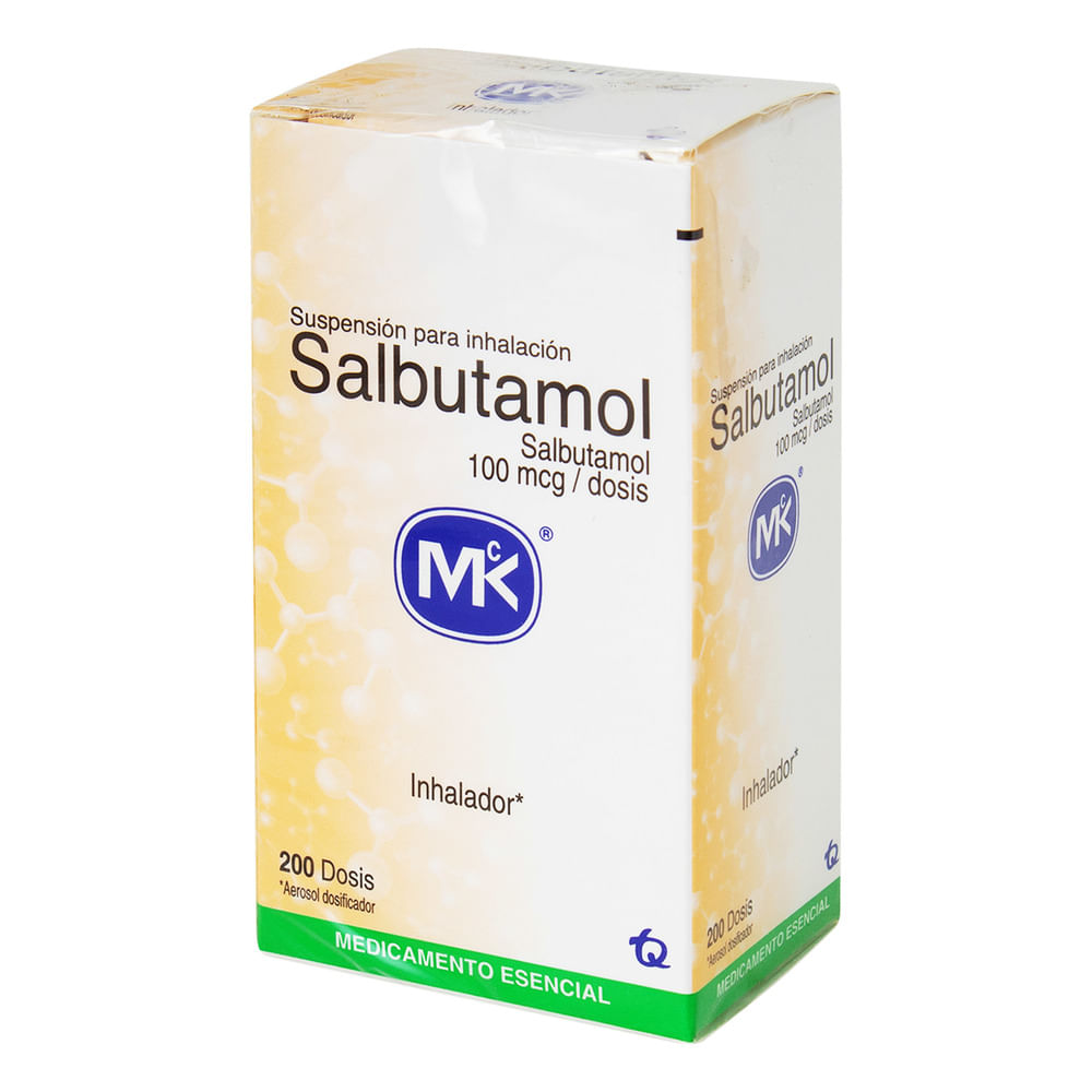 Salbutamol tabletas 4 mg precio