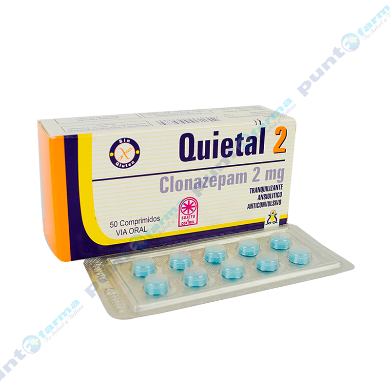 Clonazepam 2 mg costo