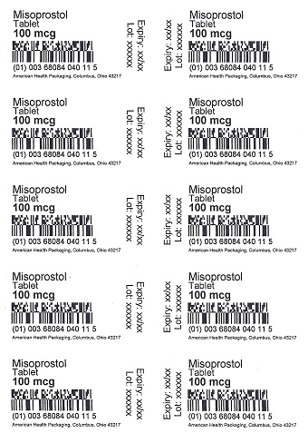 Misoprostol 100mcg