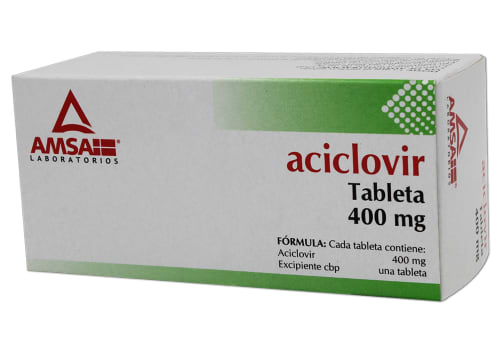 Aciclovir Pastillas De 400 Mg