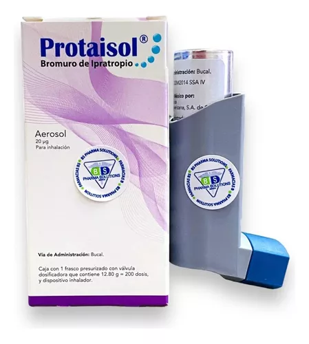 Precio de ipratropio salbutamol