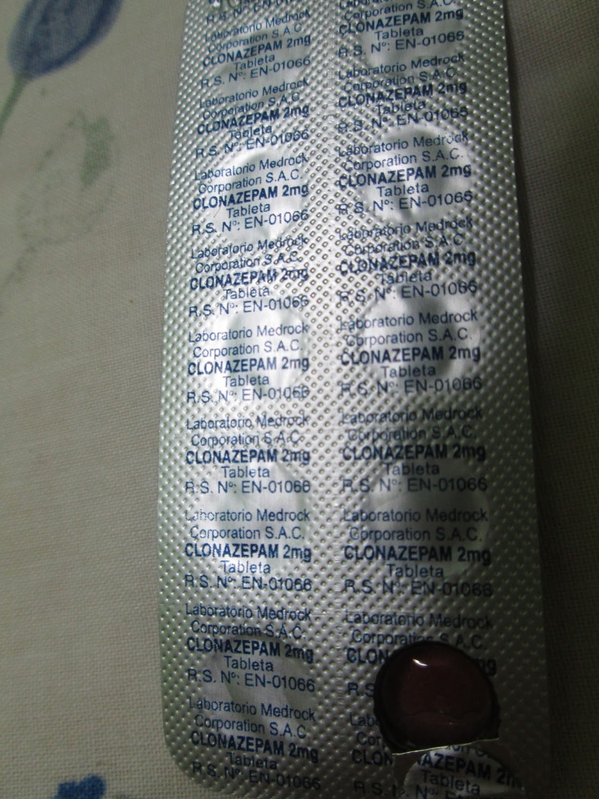 Clonazepam 2mg sin receta