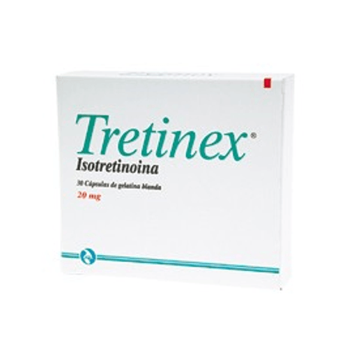 Isotretinoina 20 Mg 30 Capsulas