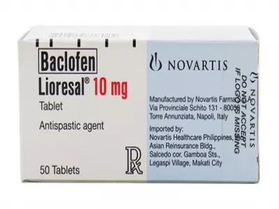 Lioresal de 10 mg