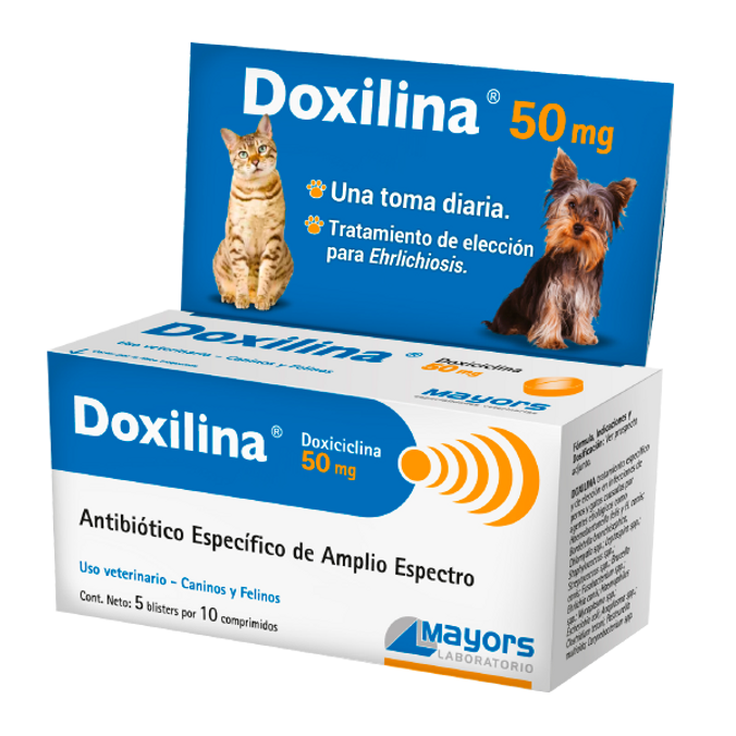 Doxiciclina 50 mg precio