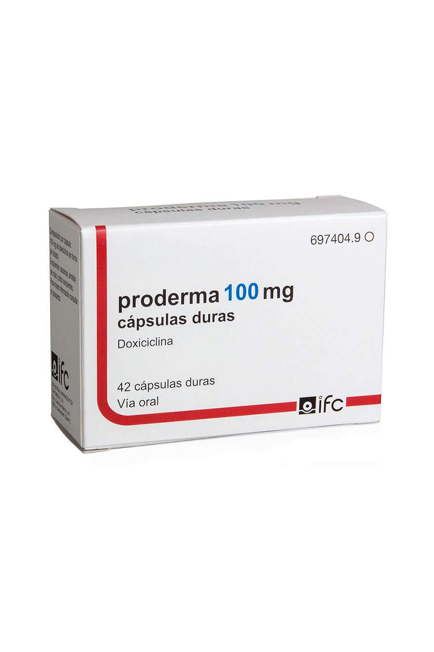 Pastillas doxiciclina 100 mg precio