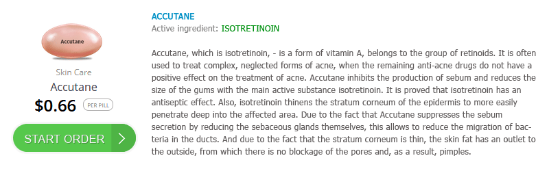 Roaccutane on-line