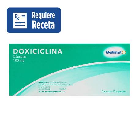 Doxiciclina sin receta mexico