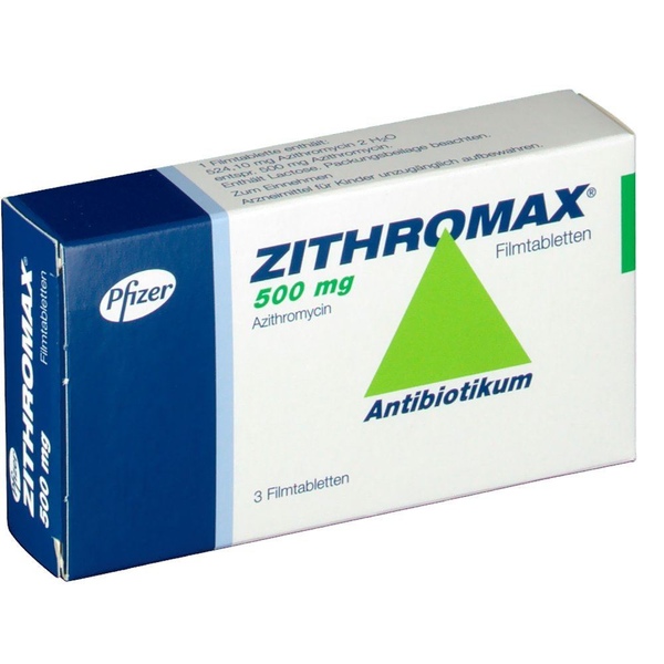 Zithromax en el mostrador