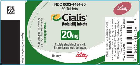 Tadalafil 20mg lilly