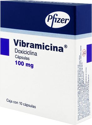 Doxiciclina cápsulas de 100 mg