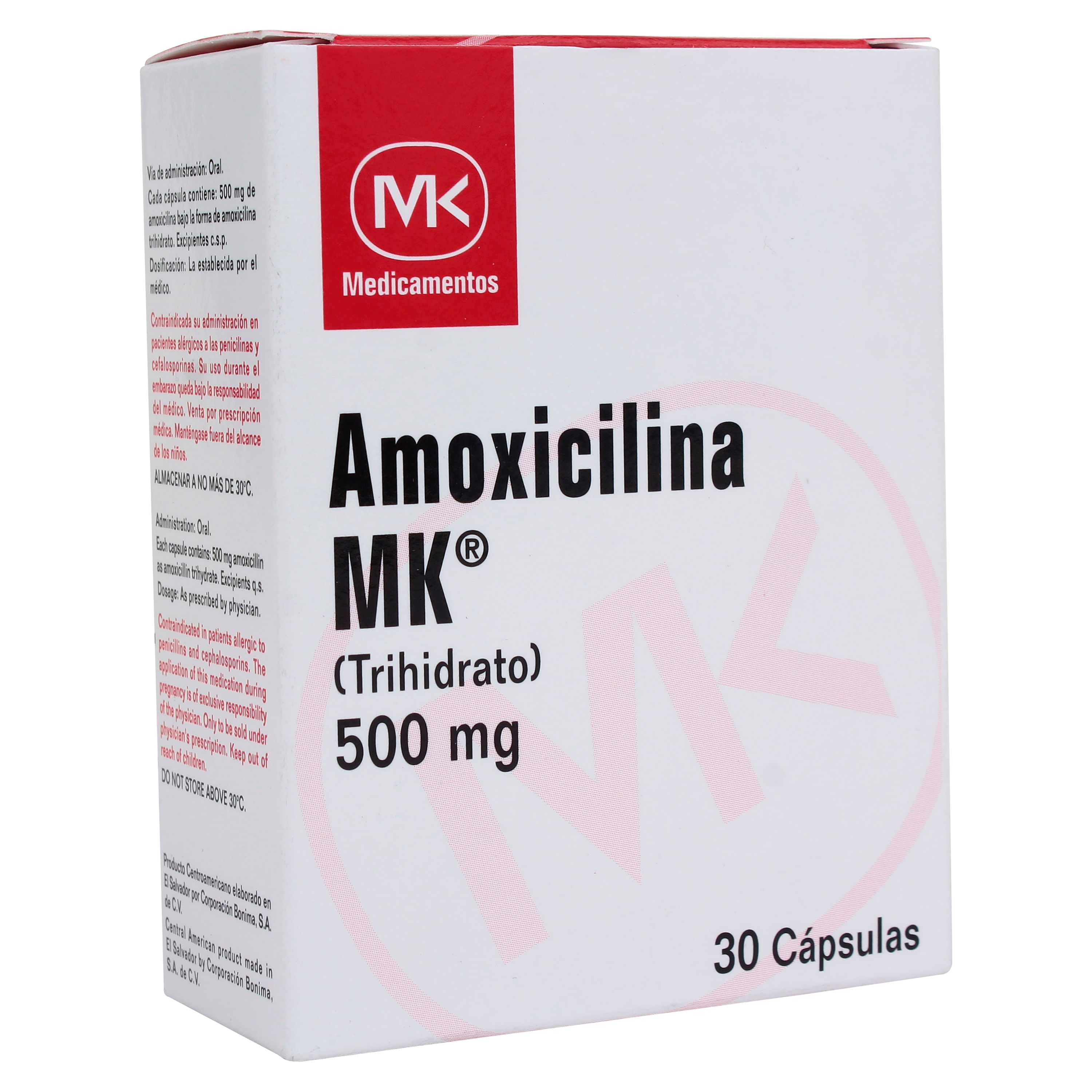 Amoxicillin 500 mg capsulas