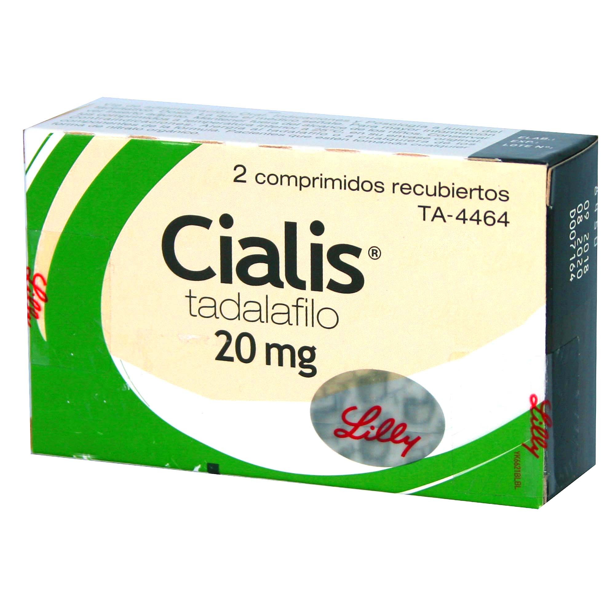 Cialis 20 mg 8 tabletas