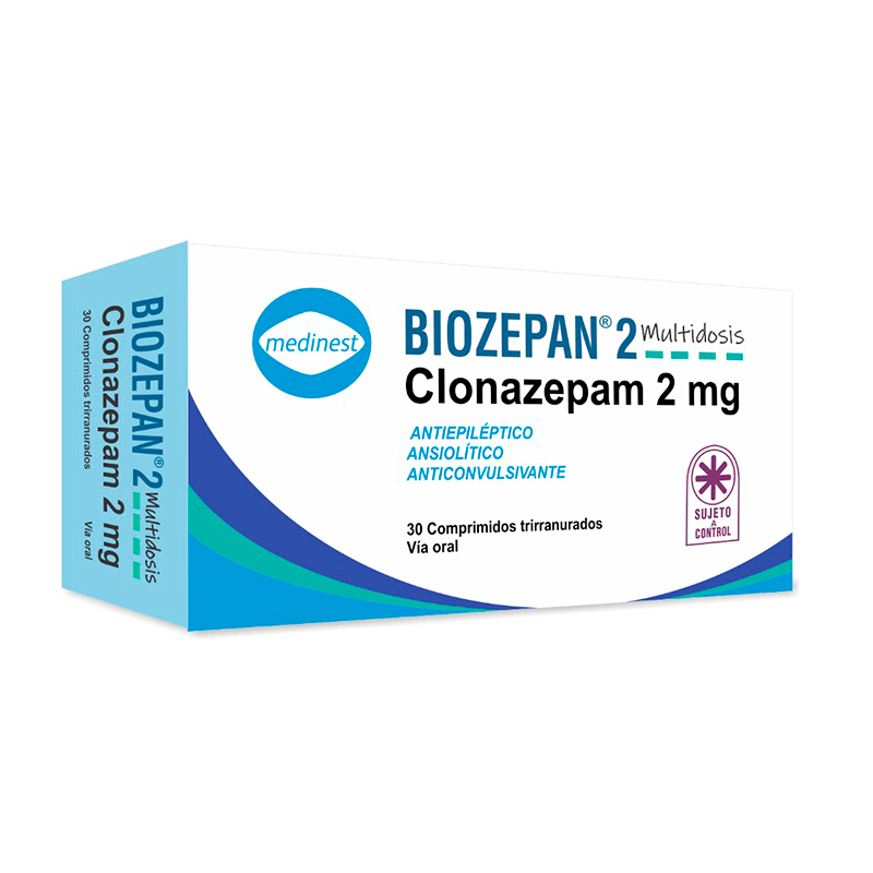 Clonazepam Tableta 2 Mg