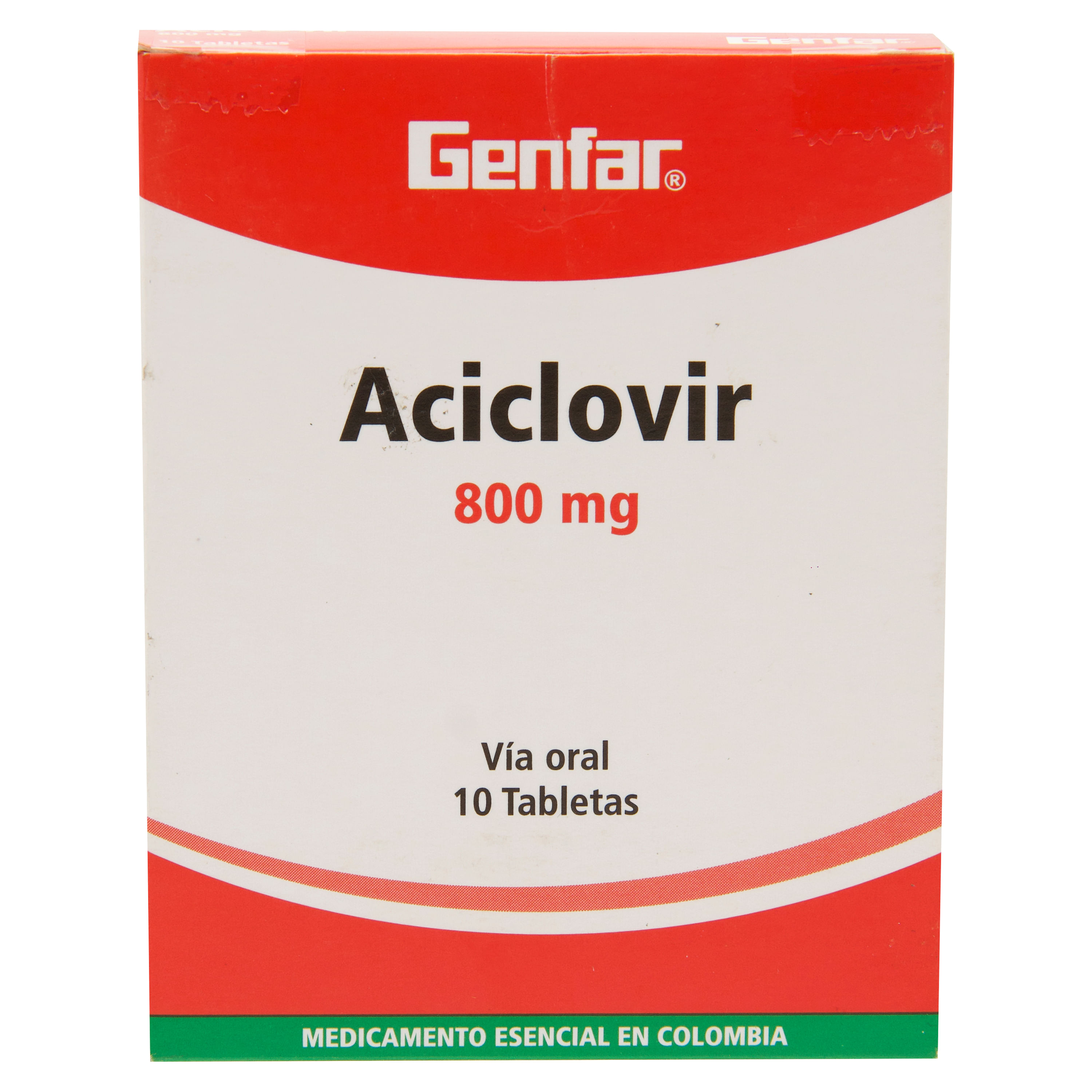 Aciclovir 800mg