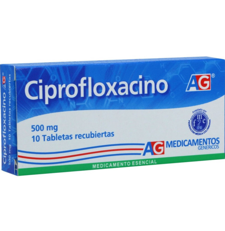 Ciprofloxacin 500mg emc