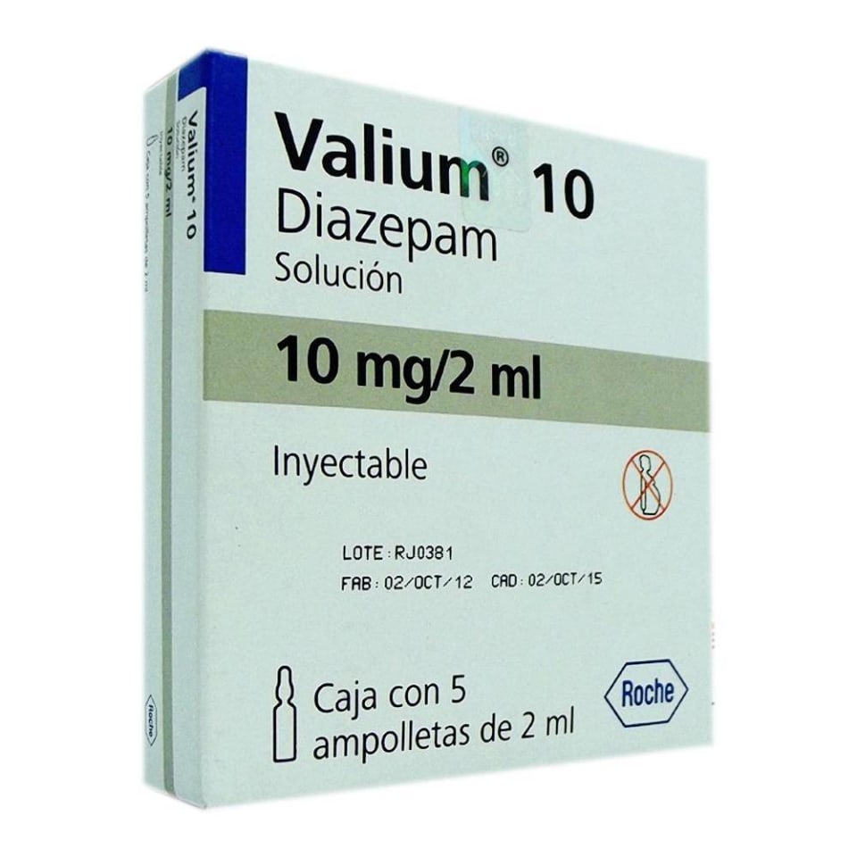 Diazepam de 5 mg o 10 mg