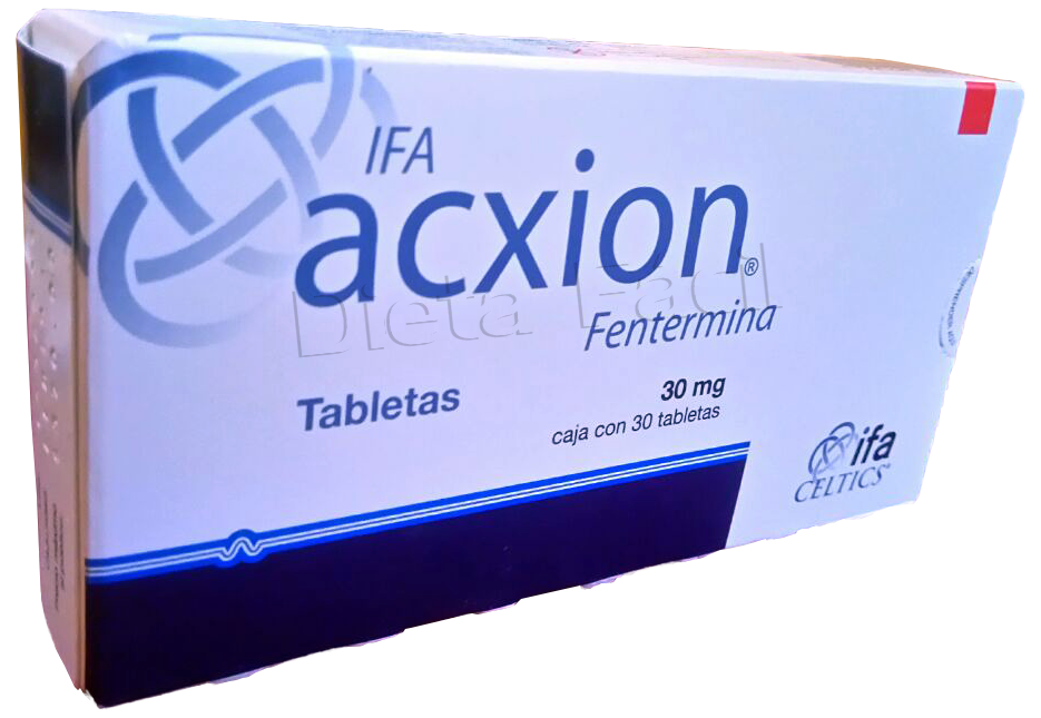 Acxion fentermina 30 mg precio en mexico