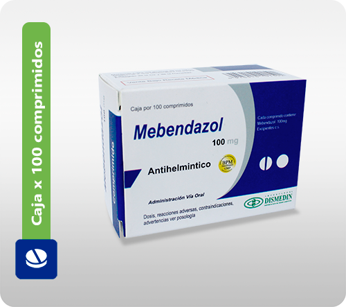 Mebendazole precio