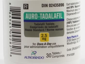 Auro tadalafil 2.5 mg