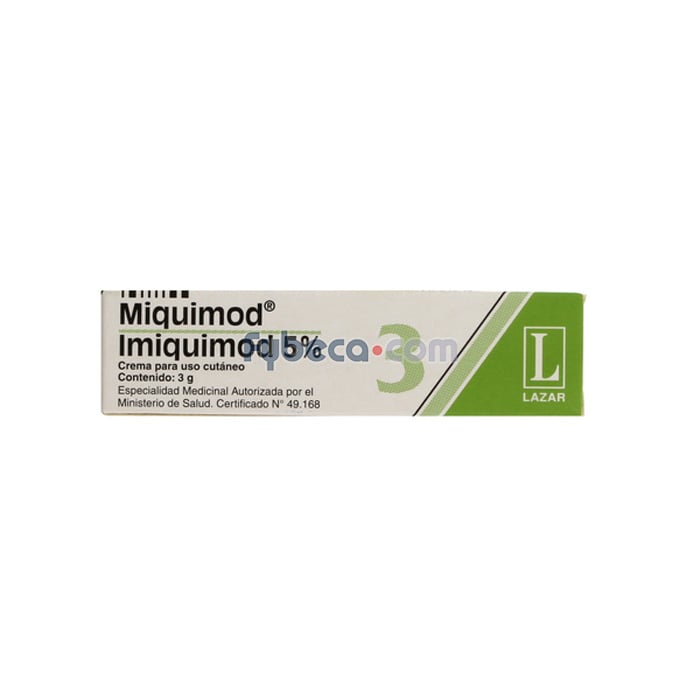 Imiquimod gel precio