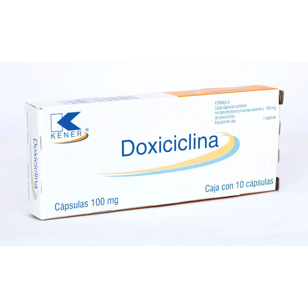 Precio doxiciclina 100