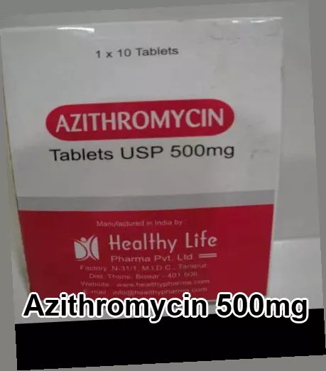 azithromycin 500mg od