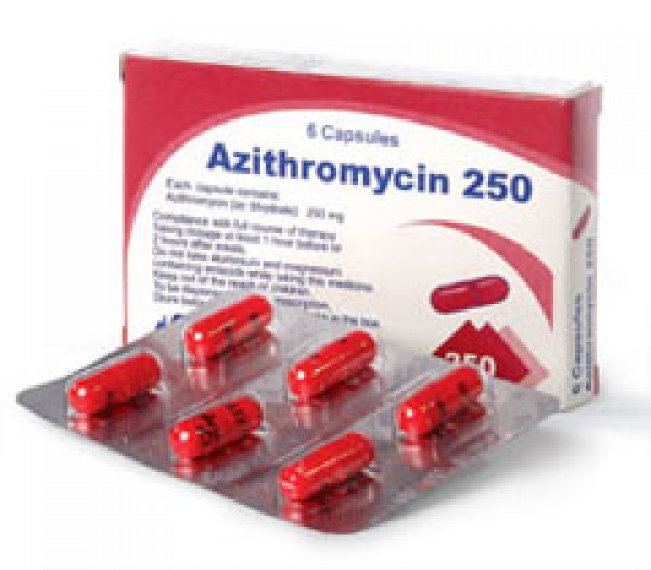 Azithromycin z 250mg