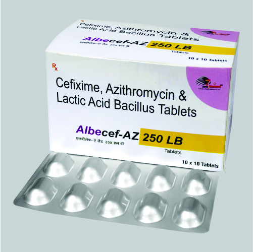 Azithromycin 250 mgcefixime 200 mg