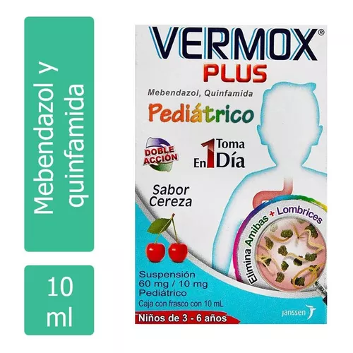 Pastillas vermox plus