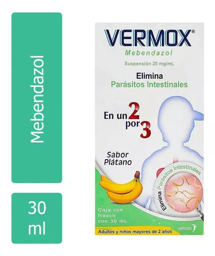 Vermox jarabe precio